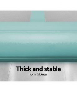 Everfit GoFun 5X1M Inflatable Air Track Mat Tumbling Floor Home Gymnastics Green