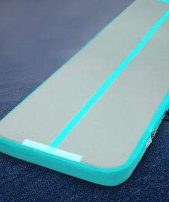 Everfit GoFun 5X1M Inflatable Air Track Mat Tumbling Floor Home Gymnastics Green