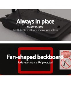 Everfit 2.1M Adjustable Portable Basketball Stand Hoop System Rim Black