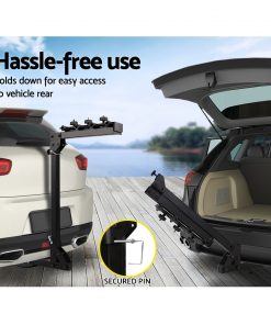 Giantz 22 Inch 4 Bike Foldable Rear Car Bike Rack