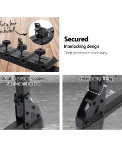 Giantz 22 Inch 4 Bike Foldable Rear Car Bike Rack