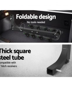 Giantz Bike Carrier 4 Bicycle Car Rear Rack Hitch Mount 2