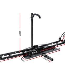 Giantz Motorcycle Motorbike Carrier Rack 2" Towbar Arm Rack Dirt Bike Ramp Steel