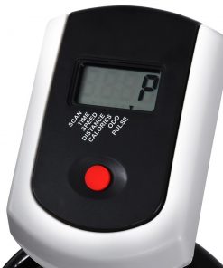 Spin Exercise Bike Flywheel Fitness Commercial Home Workout Gym Machine Bonus Phone Holder Black