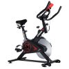 Spin Exercise Bike Flywheel Fitness Commercial Home Workout Gym Phone Holder Black Spin Exercise Bike Flywheel Fitness Commercial Home Workout Gym Phone Holder Black