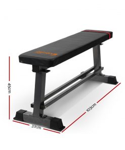 Everfit Weight Bench Flat Multi-Station Home Gym Squat Press Benches Fitness