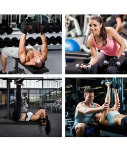 Everfit Weight Bench Flat Multi-Station Home Gym Squat Press Benches Fitness