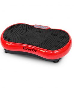 Everfit Vibration Machine Plate Platform Body Shaper Home Gym Fitness Red Everfit Vibration Machine Plate Platform Body Shaper Home Gym Fitness Red