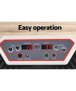 Everfit Vibration Machine Plate Platform Body Shaper Home Gym Fitness White