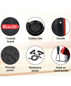 Everfit Vibration Machine Machines Platform Plate Vibrator Exercise Fit Gym Home