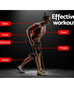 5pcs Set Resistance Bands Loop Gym Fitness Exercise Yoga Training Booty Band