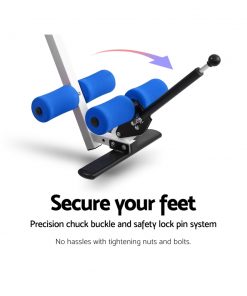 Everfit Gravity Inversion Table Foldable Stretcher Inverter Home Gym Fitness