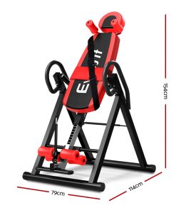 Everfit Inversion Table Gravity Stretcher Inverter Foldable Home Fitness Gym