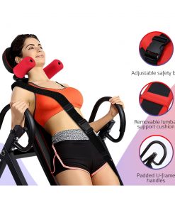 Everfit Inversion Table Gravity Stretcher Inverter Foldable Home Fitness Gym