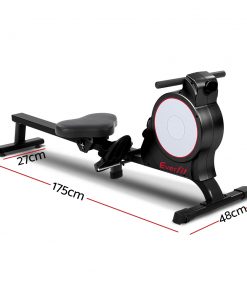 Everfit Magnetic Rowing Exercise Machine Rower Resistance Cardio Fitness Gym