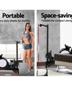 Everfit Magnetic Rowing Exercise Machine Rower Resistance Cardio Fitness Gym