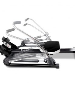 Everfit Rowing Exercise Machine Rower Hydraulic Resistance Fitness Gym Cardio