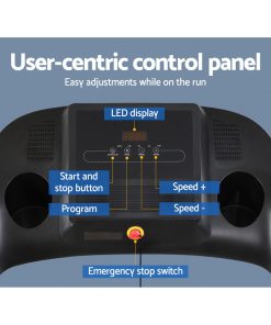 OVICX Electric Treadmill Home Gym Exercise Machine Fitness Equipment Compact