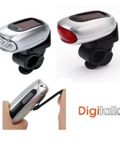 Dynamo Solar LED Bicycle Lamps (Front and Rear)