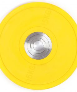 15KG PRO Olympic Rubber Bumper Weight Plate