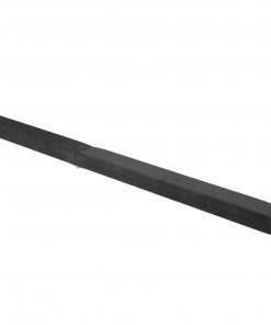 2.45m (8FT) Gymnastics Folding Balance Beam Black Synthetic Suede