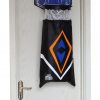 Hamper Basketball Laundry Hoop Hanging Clothes Basket Storage Kids Fun Door Bag