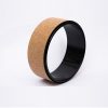 Yoga Pilates Wheel Cork Circle Prop Back Chest Hips Abdomen Stretch Roller