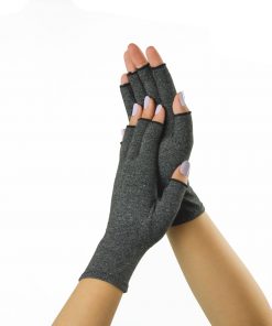 Arthritis Gloves Compression Joint Finger Hand Wrist Support Brace - Medium