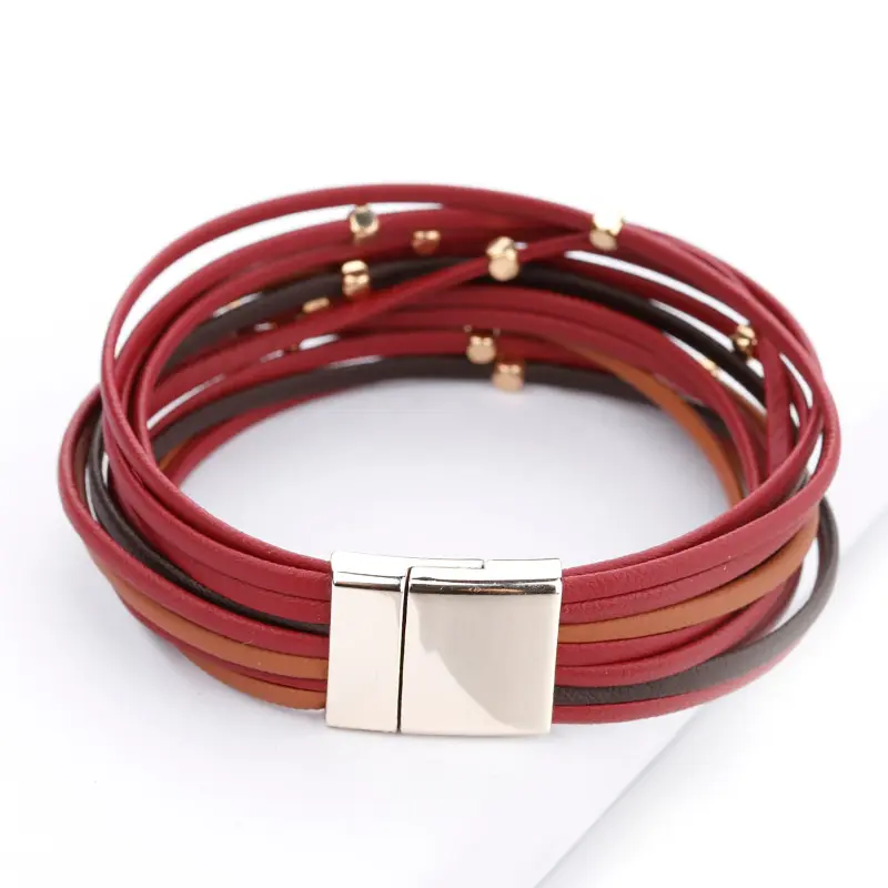 Boho Genuine Leather Bracelet for Women Boho Genuine Leather Bracelet for Women