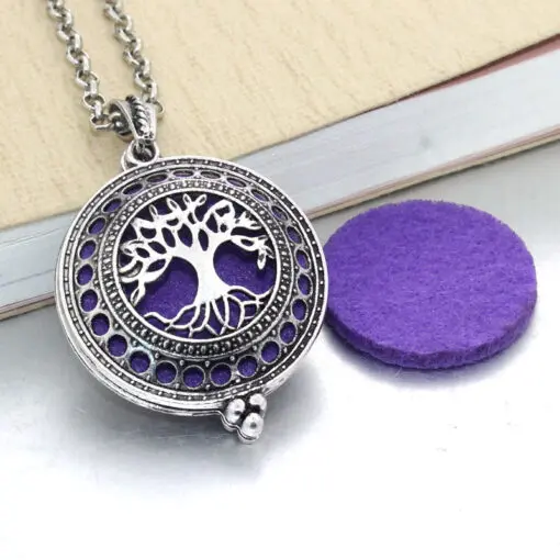 Aroma Essential Oil Diffuser Pendant Necklace