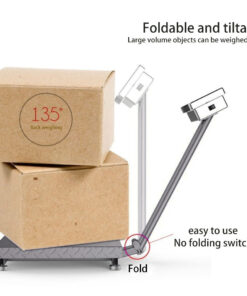 Alternative view of SOGA 150kg Electronic Digital Platform Scale Computing Shop Postal Scale Black