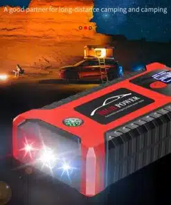 Alternative view of EAFC 12V  Car Jump Starter Power Bank Portable Car Battery Booster ChargerStarting Device Auto Emergency Start-up Lighting